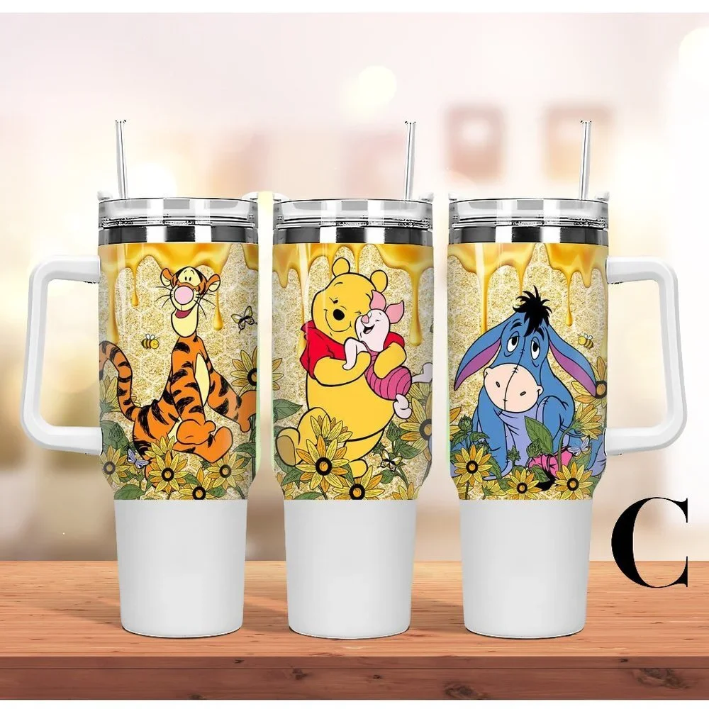 Disney Winnie the Pooh 40 oz dTumbler Birthday gift for her Gift for Mom Girl's